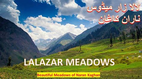 LALAZAR MEADOWS Beautiful Meadows Of Naran Kaghan YouTube