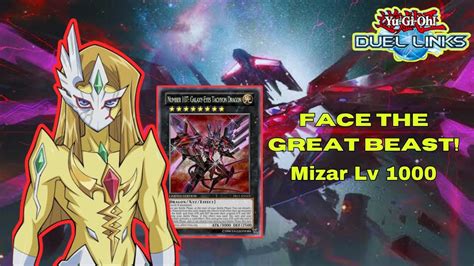 Epic Duel Yuma And Trey VS Mizar Lv 1000 YuGiOh Duel Links YouTube