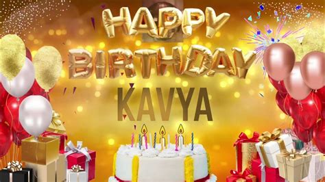 Kavya Happy Birthday Kavya Youtube