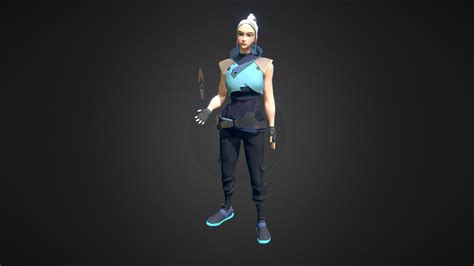 Valorant Jett Rachel Chew 3d Model By Rachel Chew Ray Peng