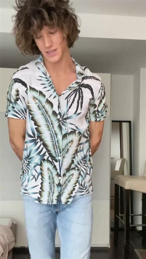 Shaggy Longhaired Guy Plays With Dildo ThisVid