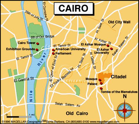 Cairo Map And Cairo Satellite Images