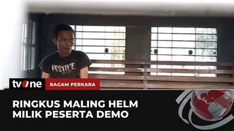 Pelaku Maling Helm Nyaris Dikeroyok Massa Ragam Perkara TvOne YouTube