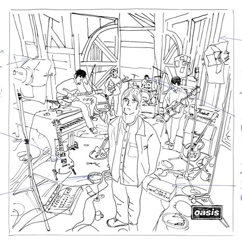 Oasis Supersonic Ltd Edition Illustration Print New Item
