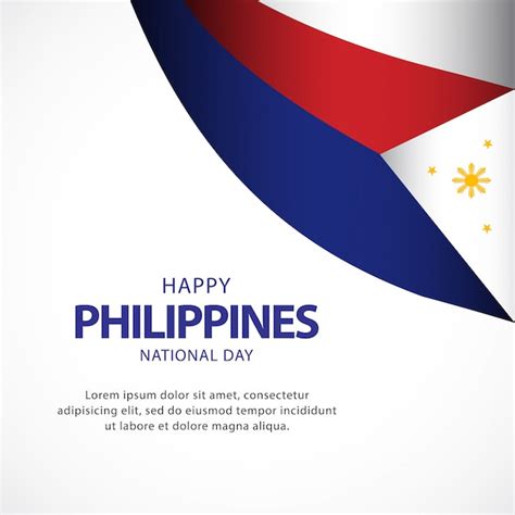 Premium Vector Philippines Independence Day Vector Template