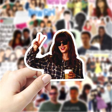 New Girl Sticker Pack 50 Pieces Etsy