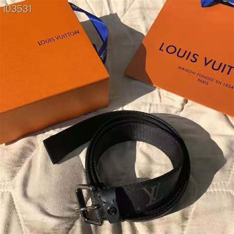 Mens Grey Louis Vuitton Belt Natural Resource Department