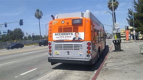 2020 Lacmta New Flyer Xn60 8781 Youtube