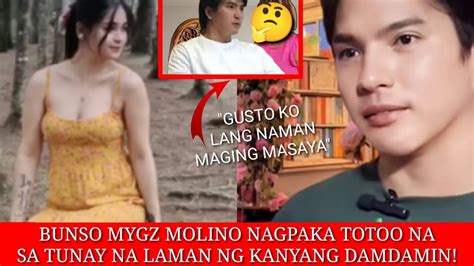 NAGPAKA TOTOO LANG NAMAN SI BUNSO MYGZ MOLINO SA TUNAY NIYANG DAMDAMIN