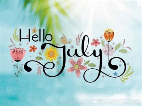 jul la thang  cach  cach su dung july trong cau