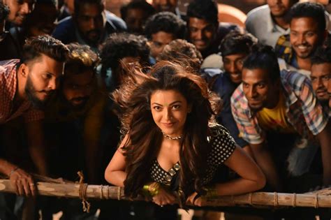 Kajal Agarwal Hot In Pakka Local Song Stills Telugu Actress HD Gallery