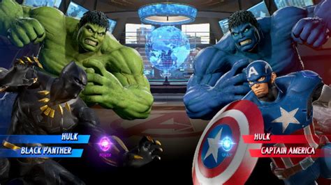 Hulk Black Panther V S Hulk Caption America Very Hard AI Marvel Vs