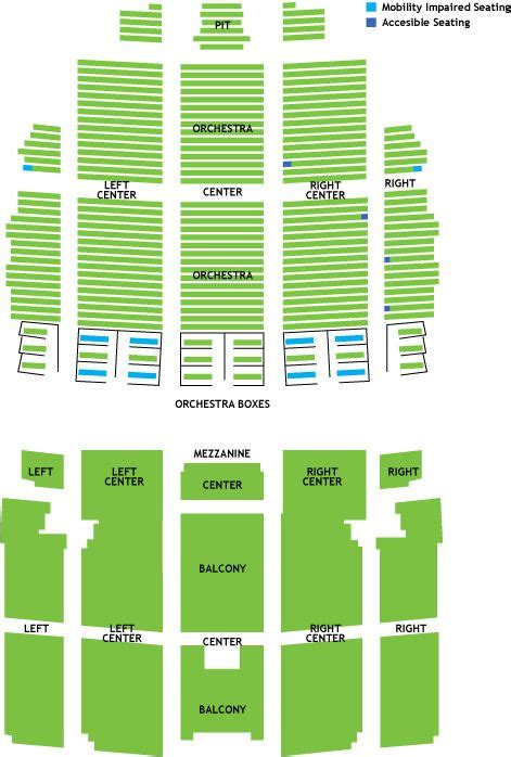 Boch Center Wang Theatre Seating Chart