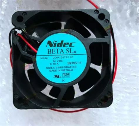 1PCS NIDEC 6CM D06A 24TS5 01 05 24V 0 10A Inverter Equipment Cooling