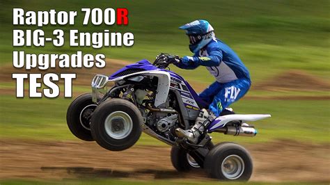 Yamaha Raptor R Big Engine Upgrades Barkers Exhaust Fuel Customs