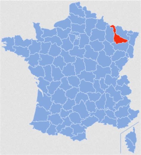 Carte De Meurthe Et Moselle Carte Du D Partement