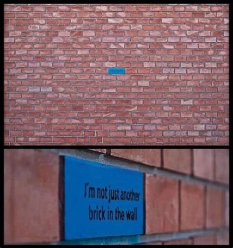 I’m not just another brick in the wall — Ned Martin’s Amused