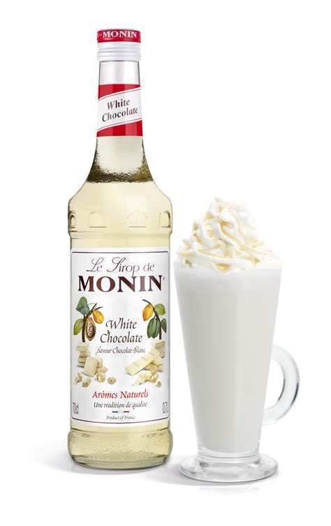 MONIN White Chocolate Syrup 70cl – Food Solutions Limited