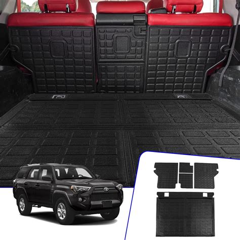 Rongtaod Cargo Mat Compatible With 2010 2023 Toyota 4runner 5 Seats Trunk Mat Cargo