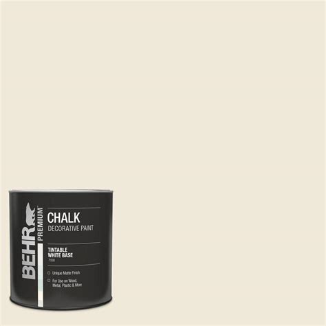 Behr Qt Or W Mourning Dove Interior Chalk Finish Paint