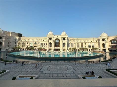 Iconic Place Vendome Mall in Qatar Editorial Photography - Image of ...