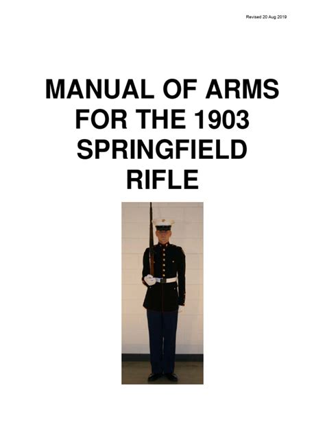 Modifiedmanualforthemcjrotcdaisydrillrifle Pdf Hand Elbow