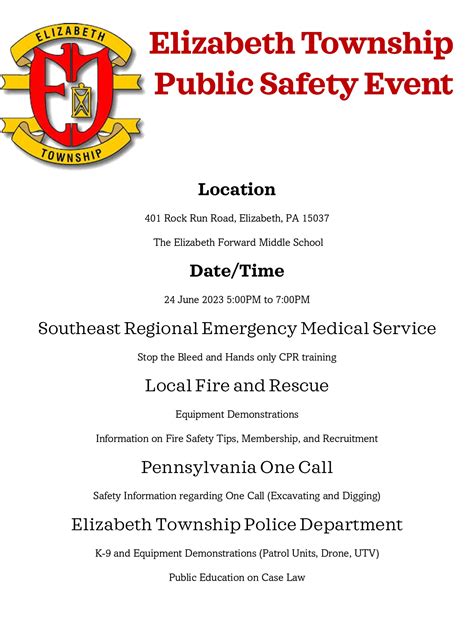 Elizabeth Township Police Department