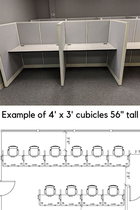 Standard Sizes Of Office Cubicles Greencleandesigns Cubicle