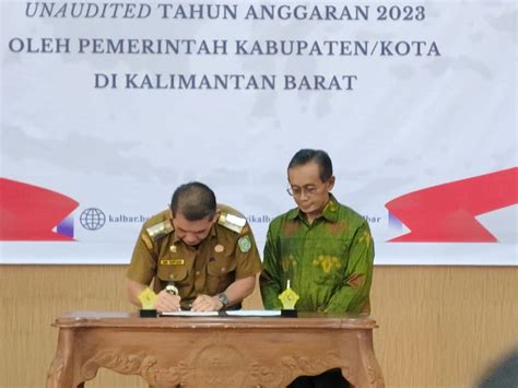 Pemkot Pontianak Serahkan Laporan Keuangan 2023 Ke BPK SUARAKALBAR CO ID