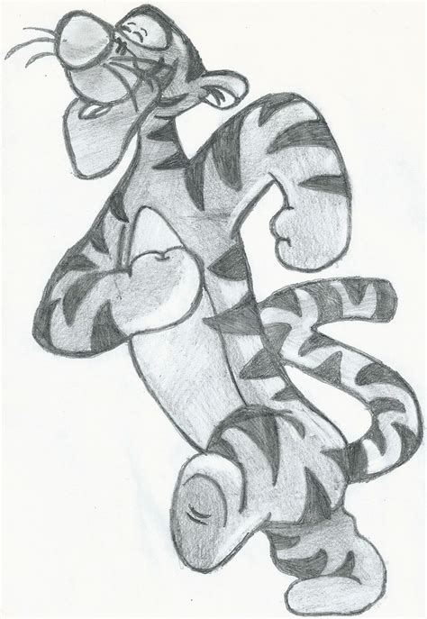 Tigger Disney Drawings Sketches Cartoon Drawings Disney Character