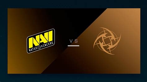 Cs Go Na Vi Vs Ninjas In Pyjamas Mirage Mapa Esl Pro League S