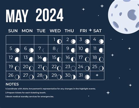 Moon Calendar 2024 May Drona Ginevra