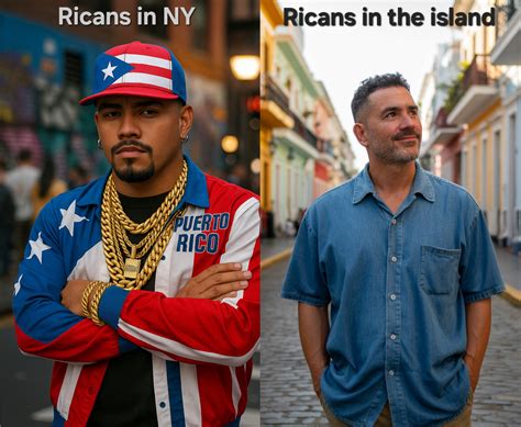 PR - Puerto Ricans in NY vs in the island... Who represents our culture
