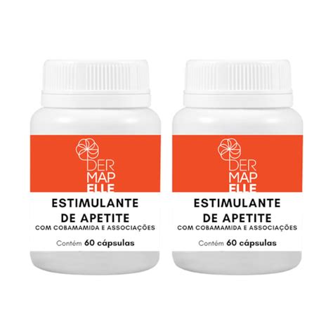 Qual O Melhor Estimulante De Apetite Para Idosos - Combo Estimulante do Apetite 60 Cápsulas (2 Unidades) | Dermapelle