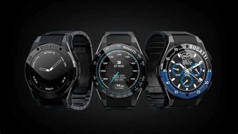 Bugatti Debuts New Line Of Smartwatches That Are Actually Affordable