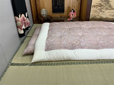 Matsukasa Pink Kakebuton Hand Made Futons From Japan