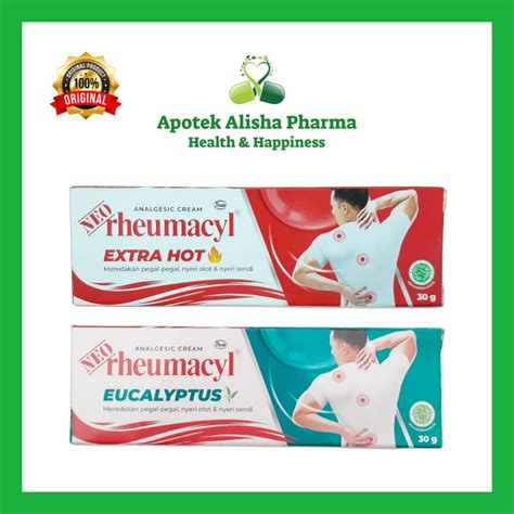 Jual Neo Rheumacyl Extra Hot Merah Hangat Eucalyptus Hijau