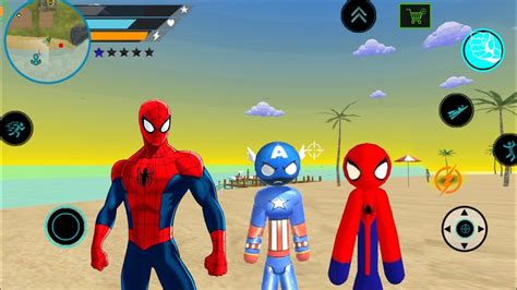 S Per Kahraman P Adam American Jet Stickman Rope Hero Android