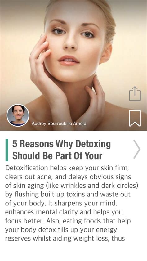 5 Reasons Why Detoxing Should Be Part Of Your Beauty Regimen Via