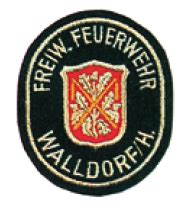 Rmelabzeichen K Per Freiwillige Feuerwehr Und Dem Ortsname Herbach