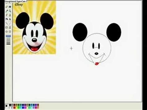 How to Draw Mickey Mouse in MS Paint « Drawing & Illustration :: WonderHowTo