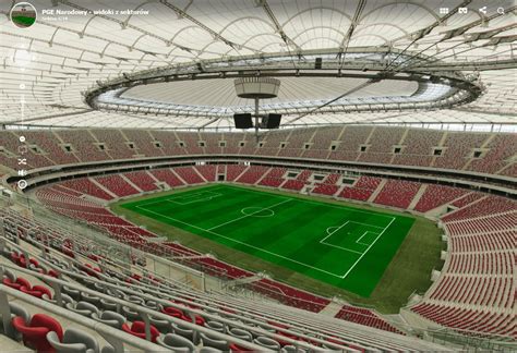 Warszawa Stadion Narodowy Wirtualny Spacer Po Pge Narodowy Pom Wmy