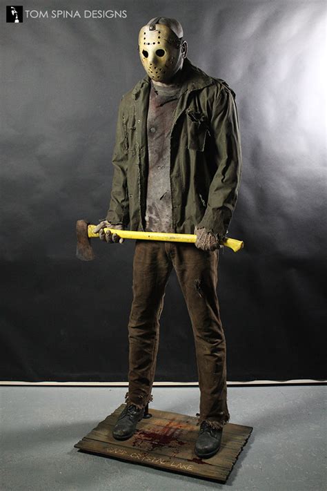 Never Hike Alone Jason Voorhees Costume Display - Tom Spina Designs ...