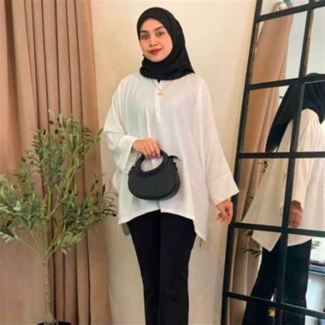 New Arrivals Hot Selling Baggy Blouse Cey Ironless Top Shirt Shopee Malaysia