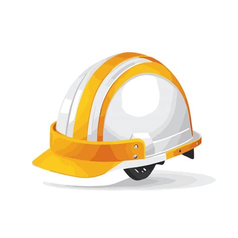 Premium Vector Safety Helmet Vector On White Background