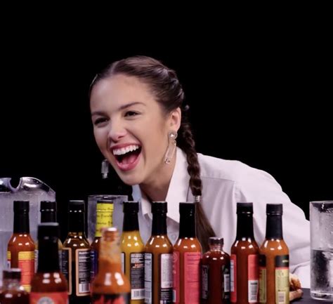 Olivia Rodrigo Via The Hot Ones Interview Interview Liv Olivia