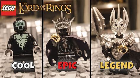 Lego Lotr How To Make Sauron In Lego Tutorial Youtube