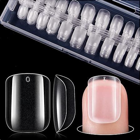 Amazon Gelike Ec Extra Short Nail Tips Kit Soft Gel X Nail Kit