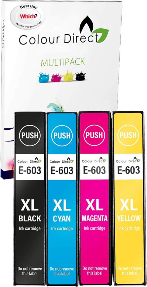 Colour Direct Compatible 603XL Ink Cartridges Amazon Co Uk Electronics