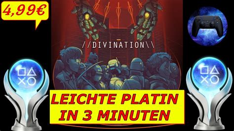 Divination Ps Ps Crossbuy Super Leichte Platin In Minuten